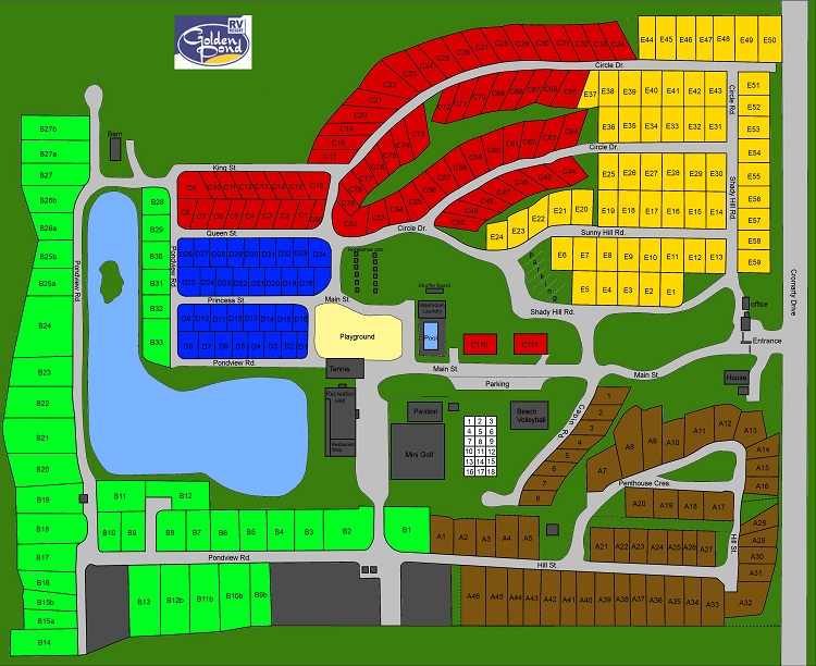 Golden Pond RV Resort, Mossley(ON) Canada Golden Pond RV Resort, Mossley(ON) Canada